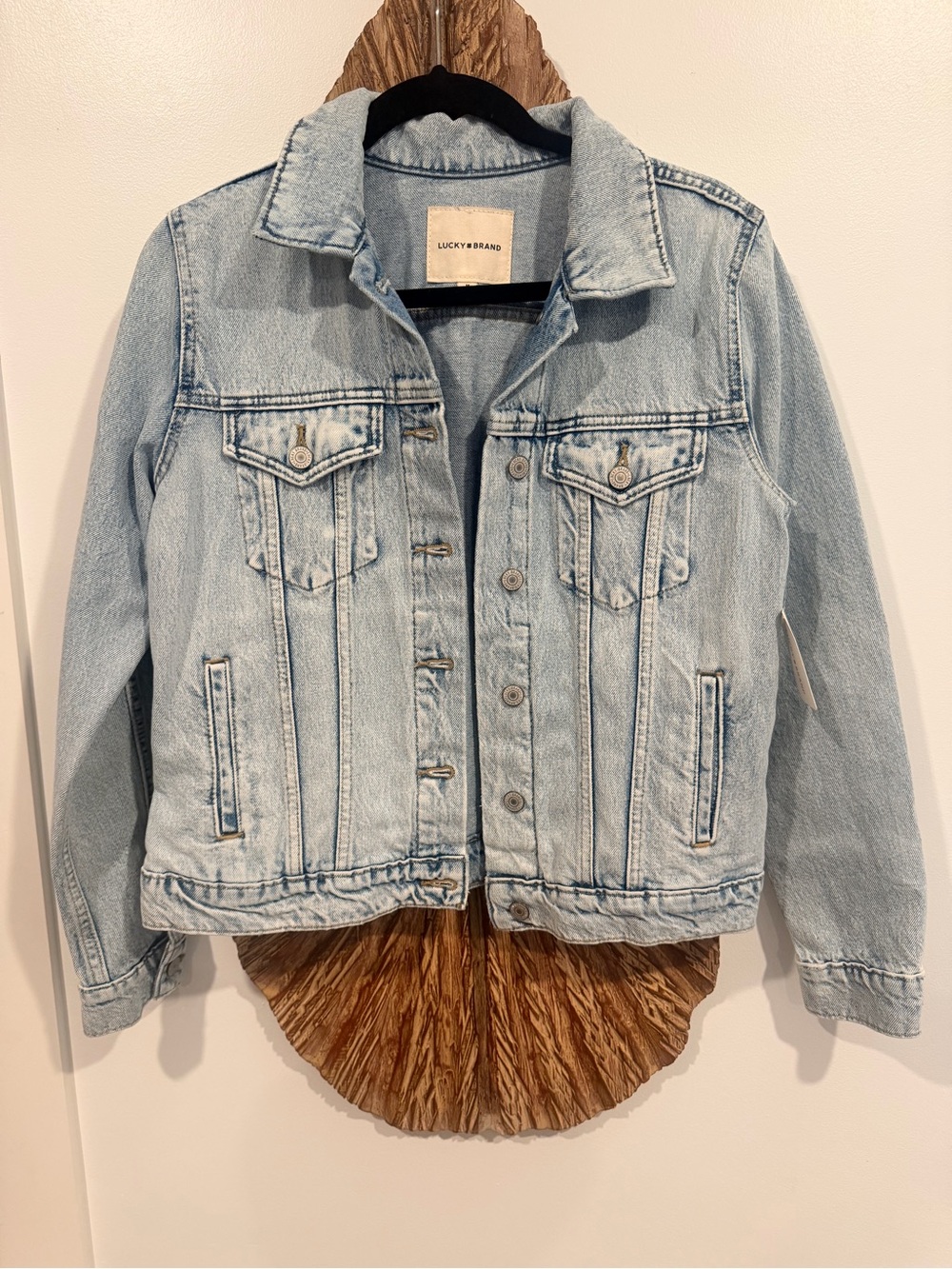 Lucky Brand Classic Light Blue Denim Jacket - NWT ($109 Retail)